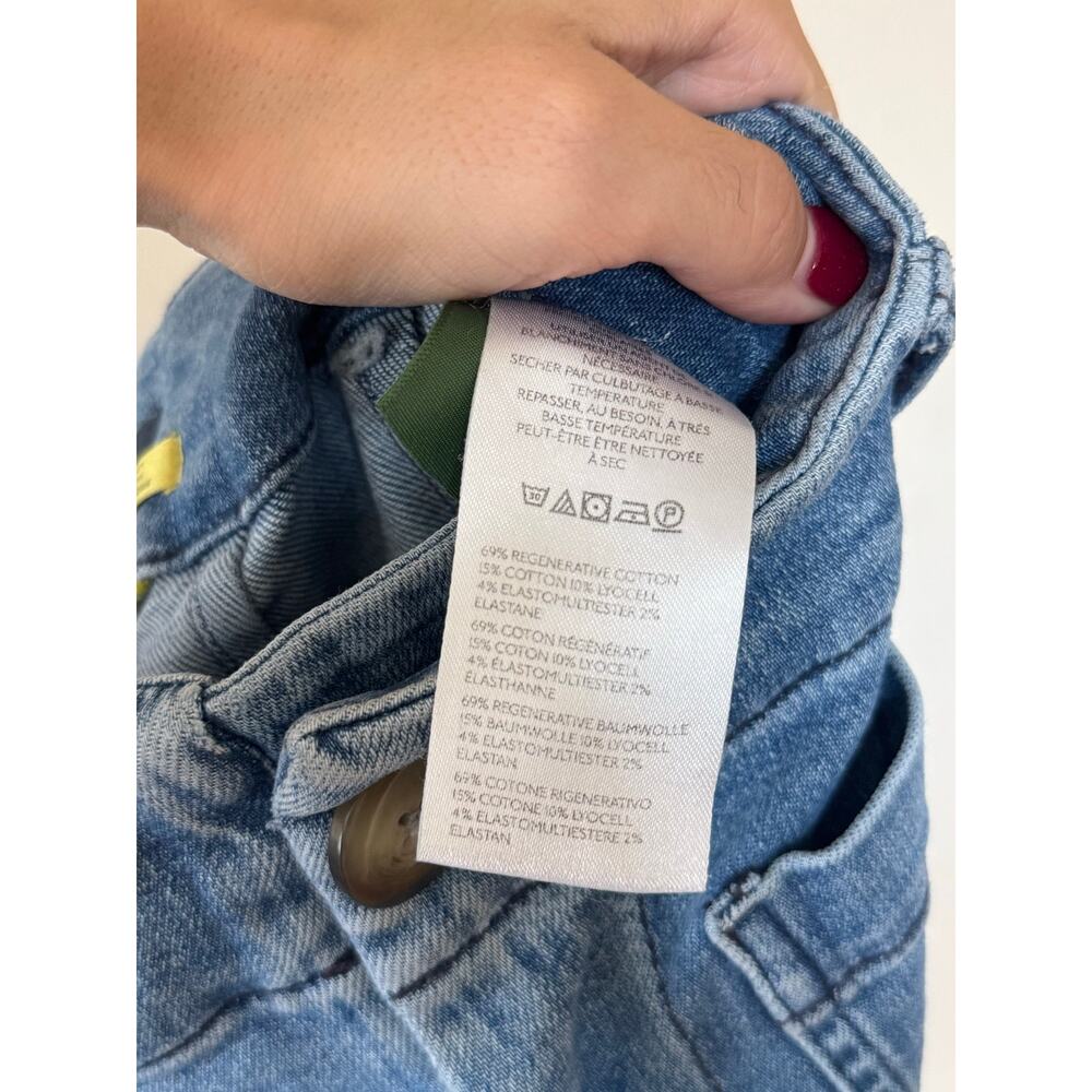 Anthropologie Maeve The Colette Jeans Stretchy Denim Sz 28 Casual Chic Comfy - Picture 7 of 7
